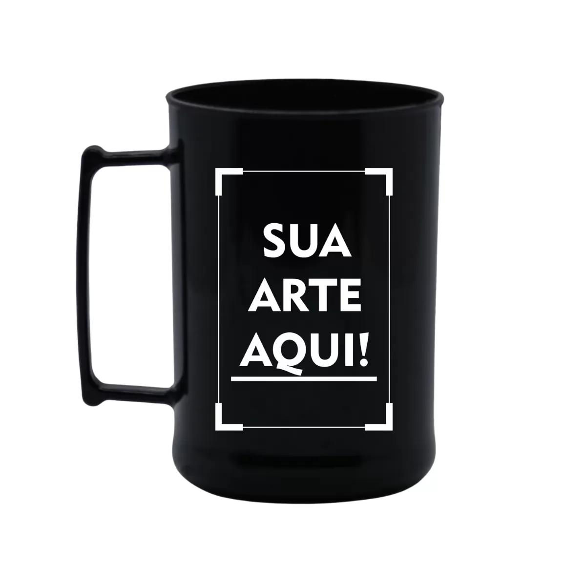 Caneca Acrílica Luxo 500Ml